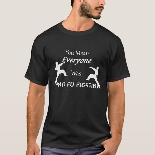 Kung Fu Fighting T-shirt (Voorkant)