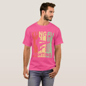 Kung Fu Fighting T-shirt (Voorkant volledig)