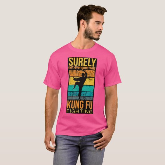 Kung Fu Gift Kung Fu Fighting T-shirt (Voorkant volledig)