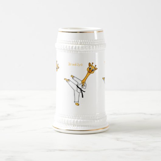 Kung Fu giraffe cartoon Bierpul (Center)