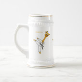 Kung Fu giraffe cartoon Bierpul (Links)