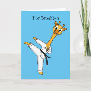 Kung Fu giraffe cartoon Kaart