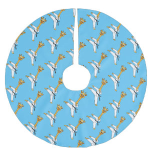 Kung Fu giraffe cartoon Kerstboom Rok