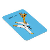 Kung Fu giraffe cartoon Magneet (Rechterzijde)
