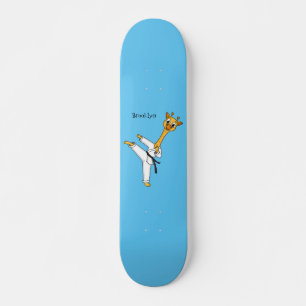 Kung Fu giraffe cartoon Persoonlijk Skateboard