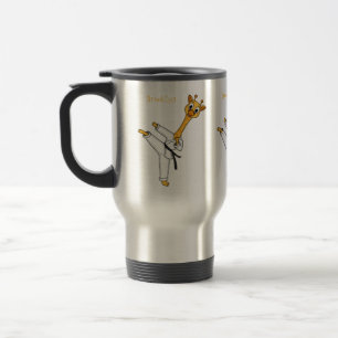 Kung Fu giraffe cartoon Reisbeker