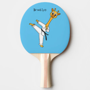 Kung Fu giraffe cartoon Tafeltennisbatje