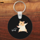 Kung Fu Hammie Sleutelhanger (Voorkant)