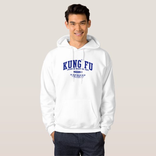 Kung Fu Hoodie (Voorkant volledig)