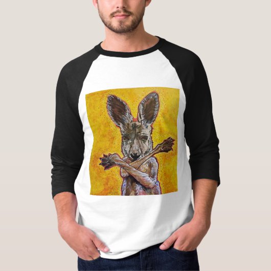 Kung-Fu Kangaroo T-shirt (Voorkant)
