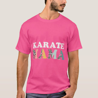 Kung Fu Karate Mama Black Belt Martial Arts Expert T-shirt