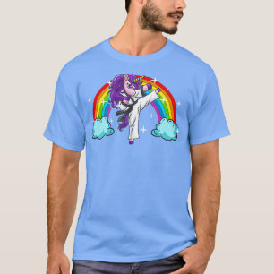 Kung Fu Karate Unicorn Martial Arts MMA T-shirt