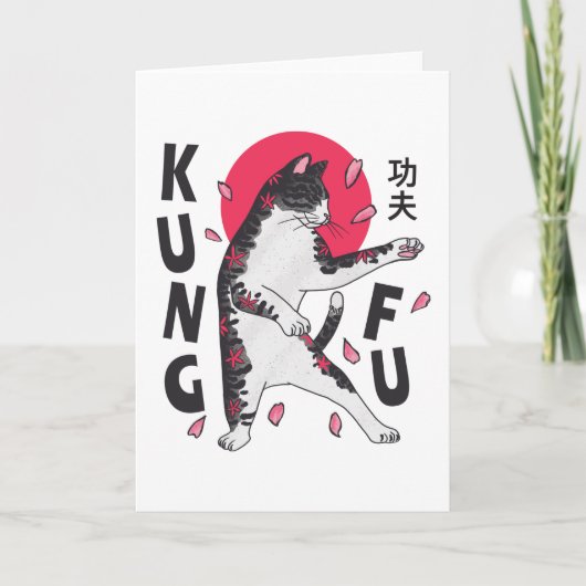 Kung Fu Kat Kaart (Voorkant)