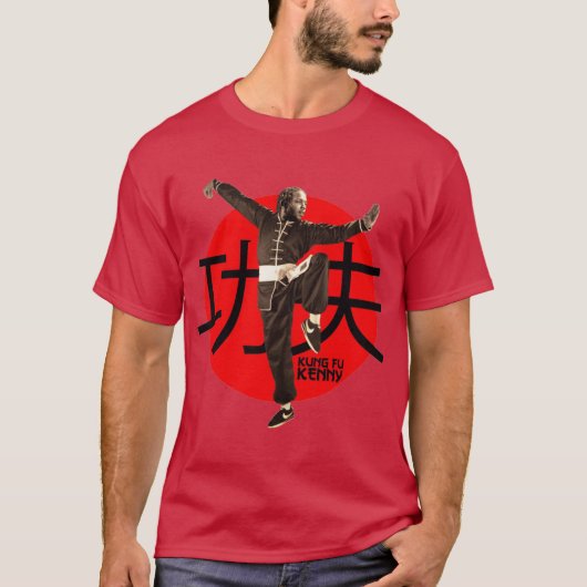 Kung Fu Kenny Kendrick Lamar vrienden T-shirt (Voorkant)