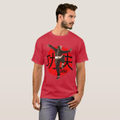 Kung Fu Kenny Kendrick Lamar vrienden T-shirt (Voorkant volledig)