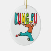 Kung Fu Keramisch Ornament (Rechts)
