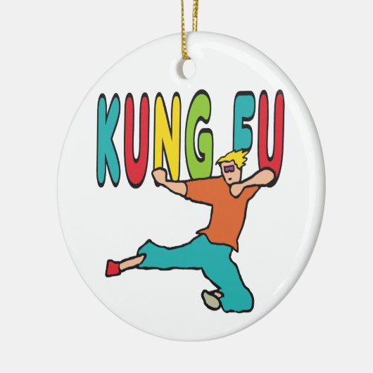 Kung Fu Keramisch Ornament (Links)