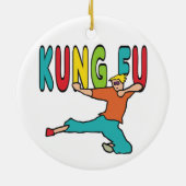 Kung Fu Keramisch Ornament (Achterkant)