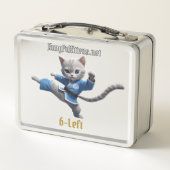 Kung Fu Kittens Lunch Box (6-links) (Achterkant)