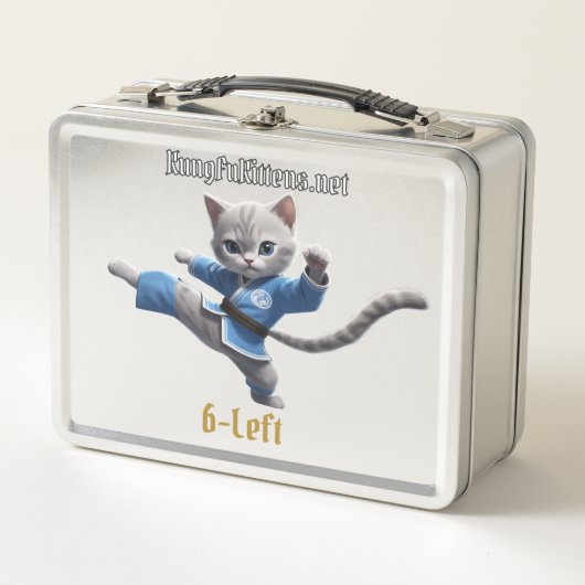 Kung Fu Kittens Lunch Box (6-links) (Voorkant)