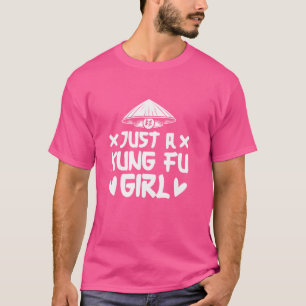 Kung Fu Kungfu Fighter - Vechtsporten gewoon een K T-shirt