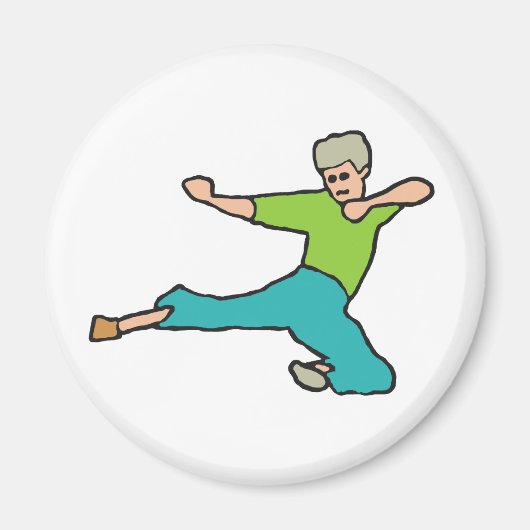 Kung Fu Magneet (Voorkant)