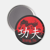 Kung Fu Magnet (Voorkant / Achterkant)