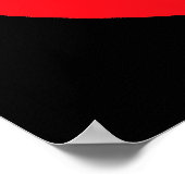 Kung-Fu Martial Arts Karate Manga Girl Poster (Hoek)