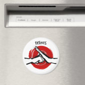 Kung Fu - Martial Arts - Respect Magneet (Insitu (Vaatwasser))
