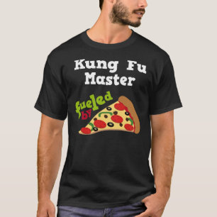 Kung Fu Master (Funny) Pizza T Shirt