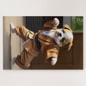 Kung-Fu Master puppies Legpuzzel (Horizontaal)