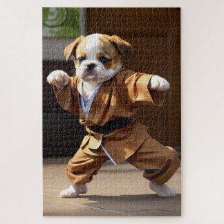 Kung-Fu Master puppies Legpuzzel