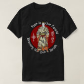 Kung Fu meester T-shirt (Design voorkant)