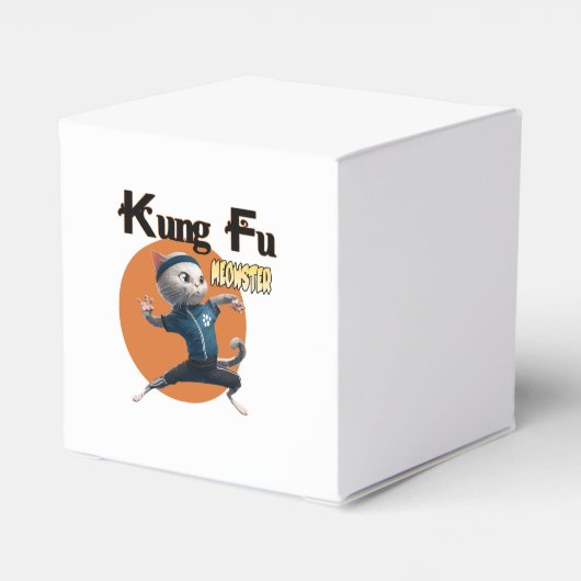 Kung Fu Meowster Bedankdoosjes (Achterkant)