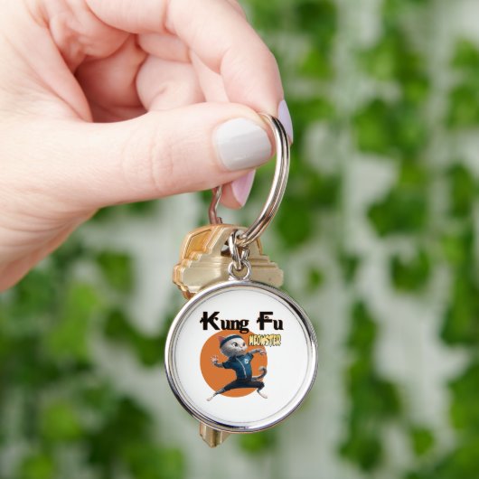 Kung Fu Meowster Sleutelhanger (Hand)