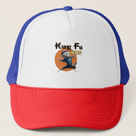 Kung Fu Meowster Trucker Pet (Voorkant)
