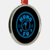 Kung Fu Metalen Ornament (Rechts)