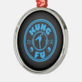 Kung Fu Metalen Ornament (Links)