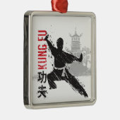 Kung Fu Metalen Ornament (Rechts)
