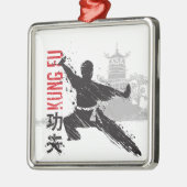 Kung Fu Metalen Ornament (Links)
