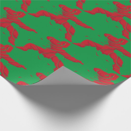 Kung Fu Monk Cadeaupapier (Hoek)