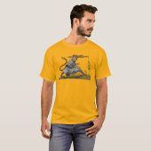 Kung Fu Monkey T-shirt (Voorkant volledig)