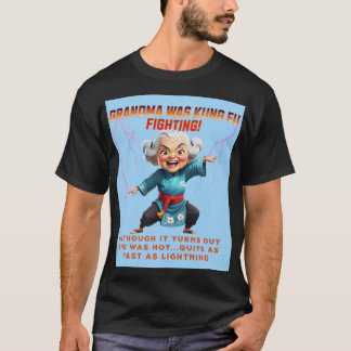 Kung Fu oma T-shirt