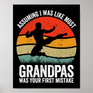 Kung-fu Opa Uming Was Je Eerste Fout Karat Poster