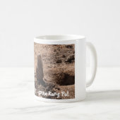 "Kung Fu Prairie Dog" Koffie Mok (Voorkant rechts)