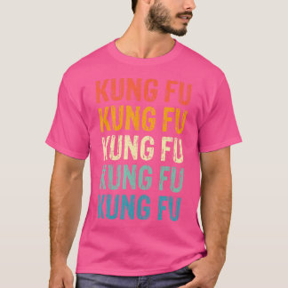 Kung Fu Retro Vintage T-shirt