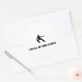 Kung Fu Ronde Sticker (Envelop)