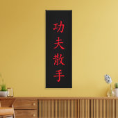 Kung Fu San Soo Canvas Afdruk (Insitu (Woonkamer))