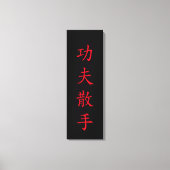 Kung Fu San Soo Canvas Afdruk (Voorkant)