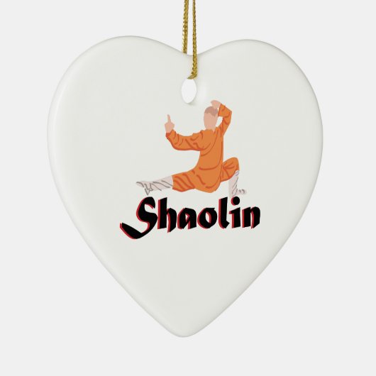 Kung Fu Shaolin Keramisch Ornament (Rechts)